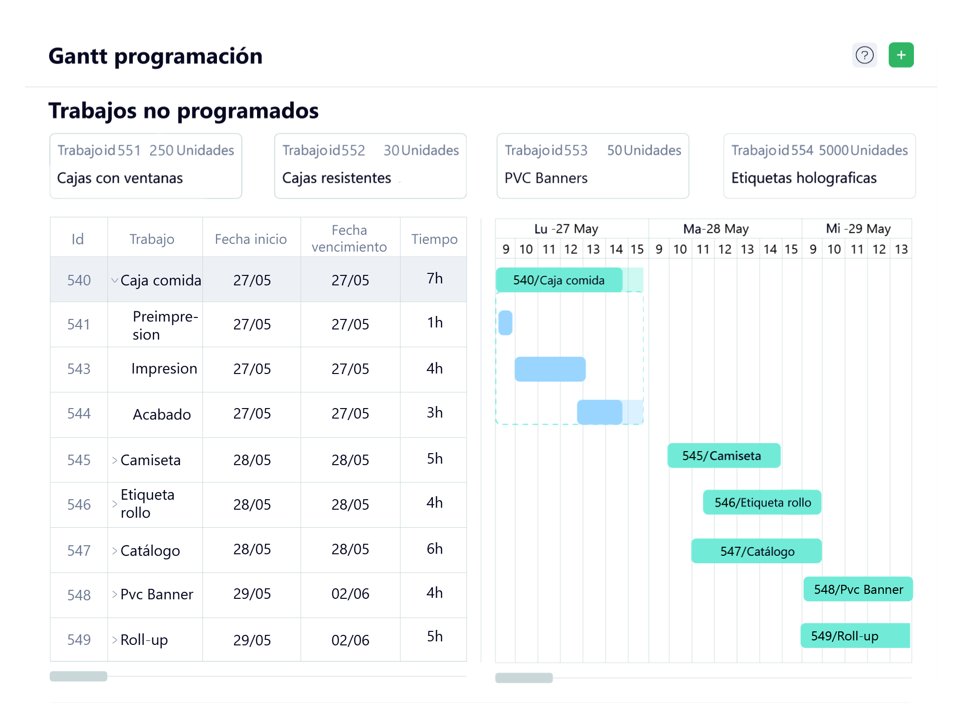 MIS Software de imprenta