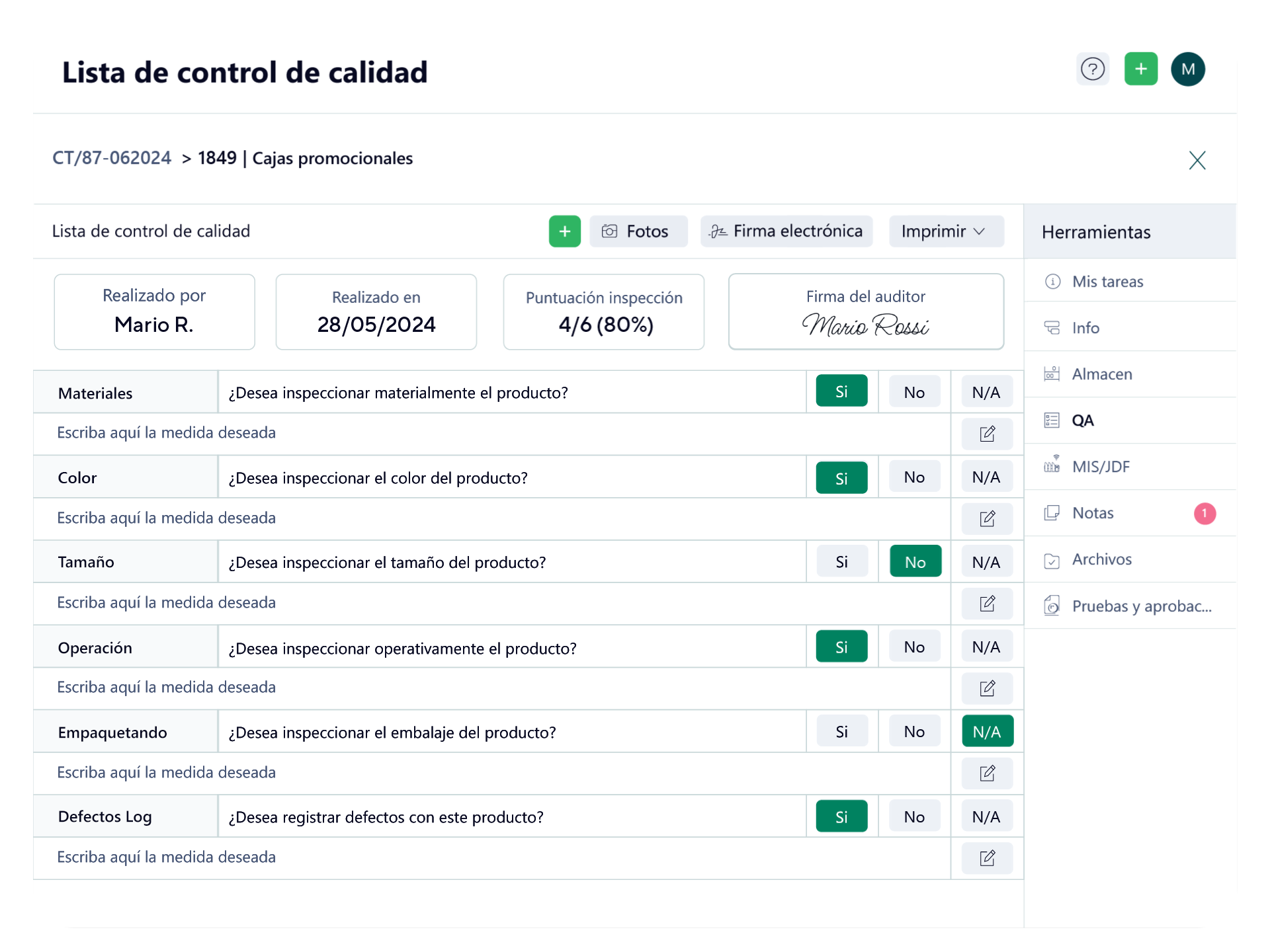 MIS Software de imprenta